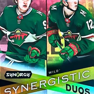 Kirill Kaprizov / Matt Boldy 2022-23 Upper Deck Synergy Hockey Synergistic Duos Star-Rookie #SD-2 /699