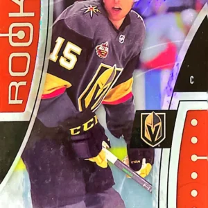 Jake Leschyshyn 2021-22 Upper Deck Synergy Hockey Red Parallel - Rookies Tier 1 #101