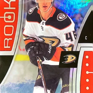 Trevor Zegras 2021-22 Upper Deck Synergy Hockey Red Codes Parallel - Rookies Tier 1 #89