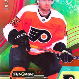 Cam York 2021-22 Upper Deck Synergy Hockey Exceptional Futures Red Parallel #EF-CY /499