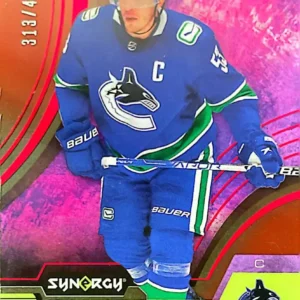 Bo Horvat 2021-22 Upper Deck Synergy Hockey Exceptional Stars Red Parallel #ES-BH /499