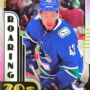 Quinn Hughes 2021-22 Upper Deck Synergy Hockey Roaring 20s #R20-1