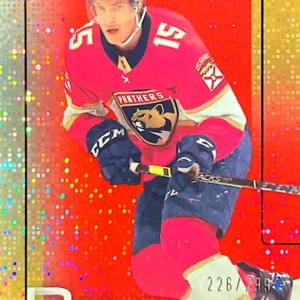 Anton Lundell 2021-22 Upper Deck Synergy Hockey Rookie Journey Home Red Parallel #RJ-15 /299