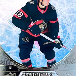 Tim Stutzle 2021-22 Upper Deck Credentials Hockey Base Set #28