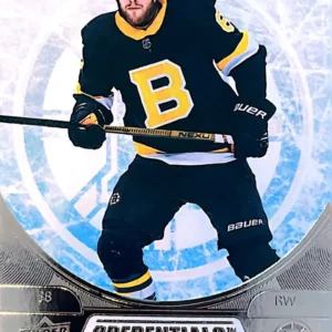 David Pastrnak 2021-22 Upper Deck Credentials Hockey Base Set #49