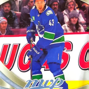 Quinn Hughes 2023-24 Upper Deck MVP Hockey Base Set #129