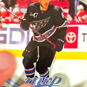 Alex Ovechkin 2023-24 Upper Deck MVP Hockey Ice Battles Parallel #87