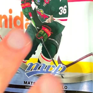 Mats Zuccarello 2023-24 Upper Deck MVP Hockey Ice Battles Parallel #107