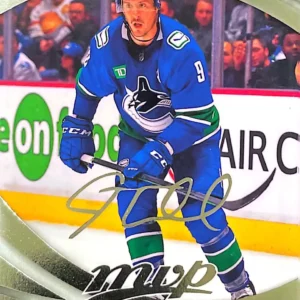 J.T. Miller 2023-24 Upper Deck MVP Hockey Silver Script Parallel #63