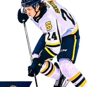 Angus Booth 2022-23 Upper Deck CHL Hockey Base Set #14