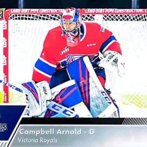 Campbell Arnold 2022-23 Upper Deck CHL Hockey Base Set #16