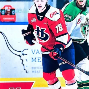 Logan Wormald 2022-23 Upper Deck CHL Hockey Base Set #36