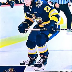 Spencer Sova 2022-23 Upper Deck CHL Hockey Base Set #58