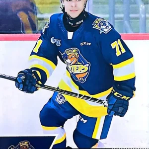 Colby Saganiuk 2022-23 Upper Deck CHL Hockey Base Set #71