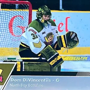 Dom DiVincentiis 2022-23 Upper Deck CHL Hockey Base Set #100