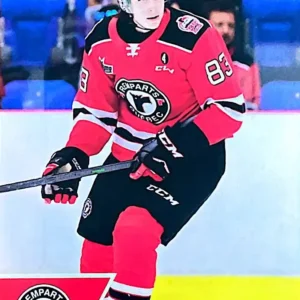 Vsevolod Komarov 2022-23 Upper Deck CHL Hockey Base Set #188