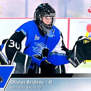 Olivier Brideau 2022-23 Upper Deck CHL Hockey Base Set #211