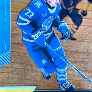 Luca Del Bel Belluz 2022-23 Upper Deck CHL Hockey Clear Cut Parallel - Stars #312