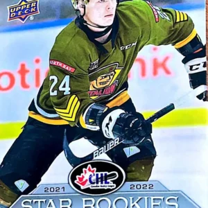 Ty Nelson 2022-23 Upper Deck CHL Hockey 2021-22 CHL Star Rookies #CSR-31