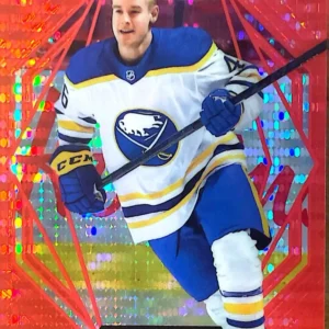 Brandon Biro 2022-23 Upper Deck Allure Hockey Red Rainbow Parallel - Rookies #142