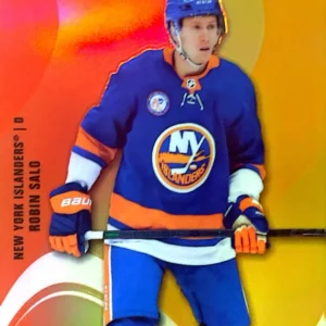 Robin Salo 2022-23 Upper Deck Allure Hockey Color Flow Red-Orange #SF-72