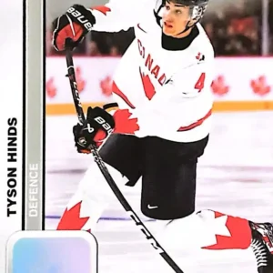 Tyson Hinds 2023 Upper Deck Team Canada Juniors Hockey Base Set - Men's - U-20 #14