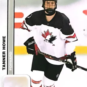 Tanner Howe 2023 Upper Deck Team Canada Juniors Hockey Base Set - Men's U-18 #19