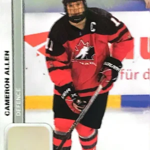 Cameron Allen 2023 Upper Deck Team Canada Juniors Hockey Base Set - Men's U-18 #34