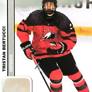Tristan Bertucci 2023 Upper Deck Team Canada Juniors Hockey Base Set - Men's U-18 #37