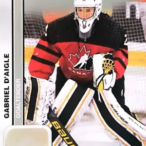 Gabriel D'Aigle 2023 Upper Deck Team Canada Juniors Hockey Base Set - Men's U-18 #38