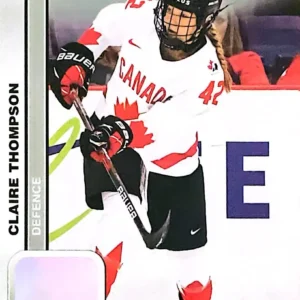 Claire Thompson 2023 Upper Deck Team Canada Juniors Hockey Base Set - Women's WC #50