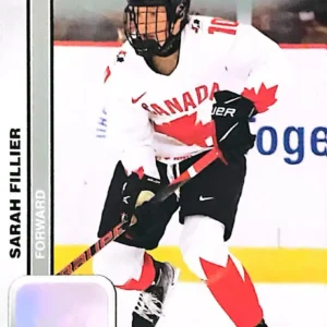 Sarah Fillier 2023 Upper Deck Team Canada Juniors Hockey Base Set - Women's WC #53