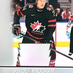 Ethan Del Mastro 2023 Upper Deck Team Canada Juniors Hockey Base Set - Pride of the Program #70