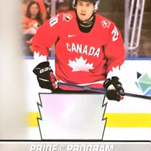 Zack Ostapchuk 2023 Upper Deck Team Canada Juniors Hockey Base Set - Pride of the Program #74