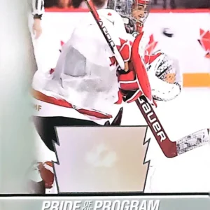 Thomas Milic 2023 Upper Deck Team Canada Juniors Hockey Base Set - Pride of the Program #81