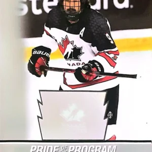 Colby Barlow 2023 Upper Deck Team Canada Juniors Hockey Base Set - Pride of the Program #82
