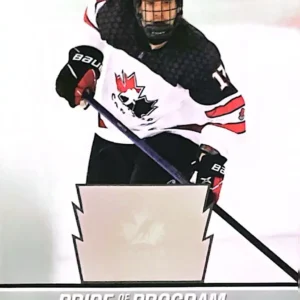 Angus MacDonell 2023 Upper Deck Team Canada Juniors Hockey Base Set - Pride of the Program #84