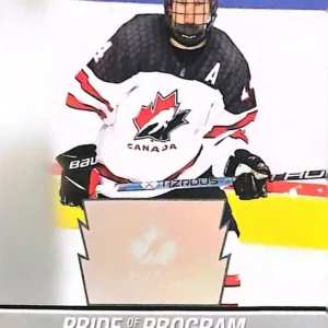 Andrew Cristall 2023 Upper Deck Team Canada Juniors Hockey Base Set - Pride of the Program #89