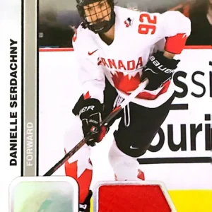 Danielle Serdachny 2023 Upper Deck Team Canada Juniors Hockey Jersey Parallel - Women's WC #63