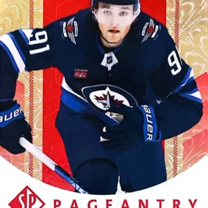 Cole Perfetti 2022-23 Upper Deck SP Authentic Hockey Pageantry Red Parallel #P-35