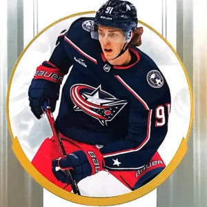 Kent Johnson 2022-23 Upper Deck SP Authentic Hockey Top Rookies #TR-6