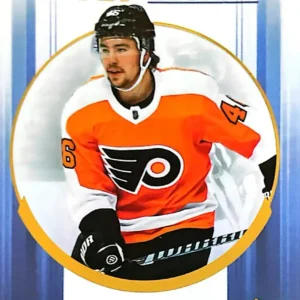 Bobby Brink 2022-23 Upper Deck SP Authentic Hockey Top Rookies Blue Parallel #TR-19