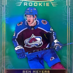 Ben Meyers 2022-23 Upper Deck Stature Hockey Green Parallel - Rookies #143 /99