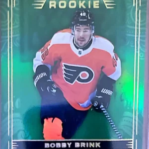 Bobby Brink 2022-23 Upper Deck Stature Hockey Green Parallel - Rookies #154 /99
