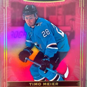 Timo Meier 2022-23 Upper Deck Stature Hockey Red Parallel #52 /75