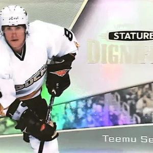 Teemu Selanne 2022-23 Upper Deck Stature Hockey Dignified #D-3