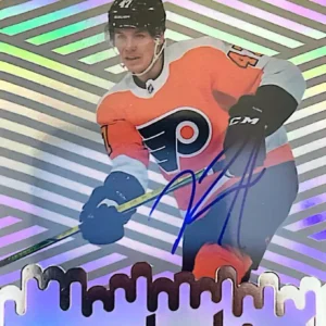 Ronnie Attard 2022-23 Upper Deck Stature Hockey Wunderkind Auto Parallel #W-38