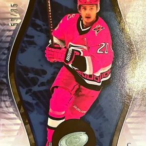 Sebastian Aho 2023-24 Upper Deck Artifacts Hockey Light Blue Steel Parallel #100 /85