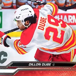 Dillon Dube 2023-24 Upper Deck Series 1 Hockey Base Set #24