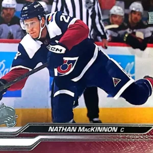 Nathan MacKinnon 2023-24 Upper Deck Series 1 Hockey Base Set #42
